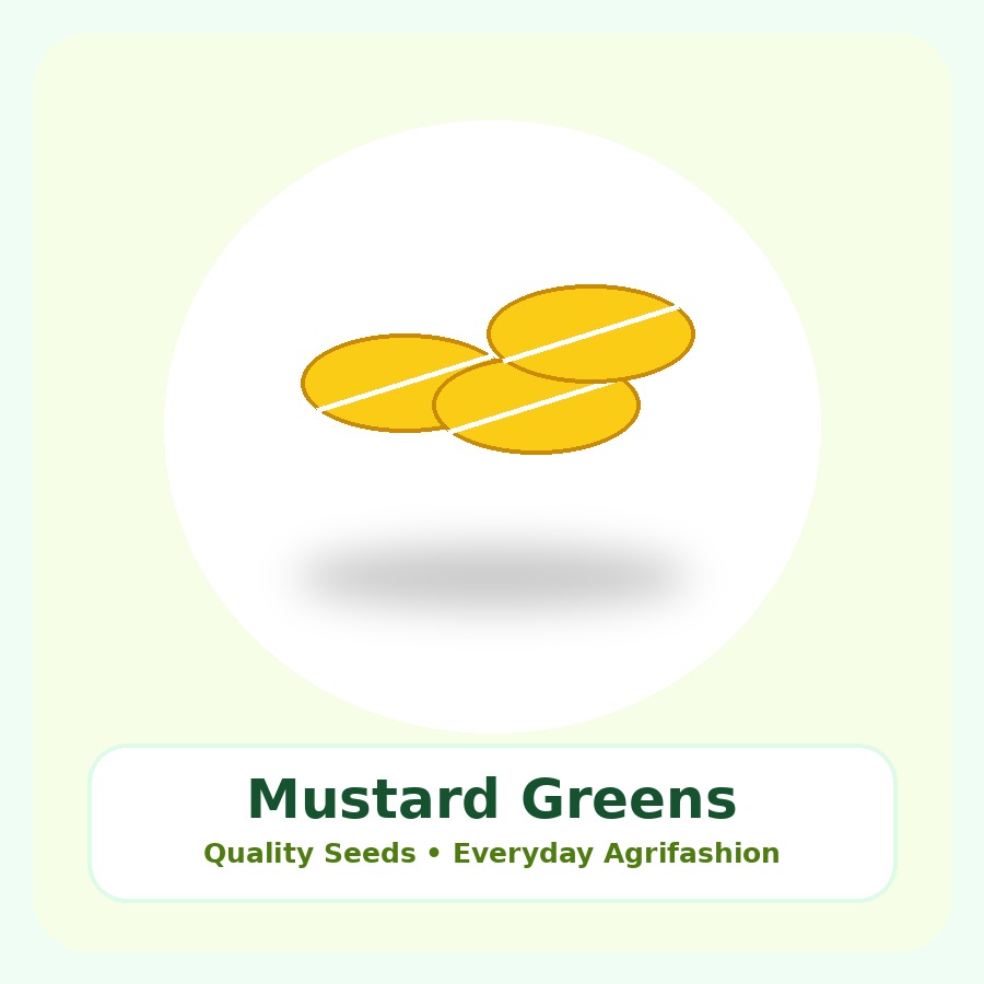 Mustard Greens Seeds 500g